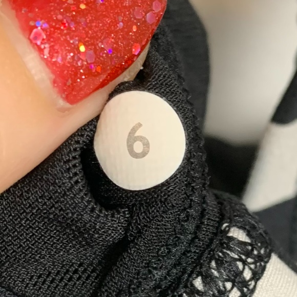 Lululemon Black & White Rest Less Tank Top - Picture 4 of 7